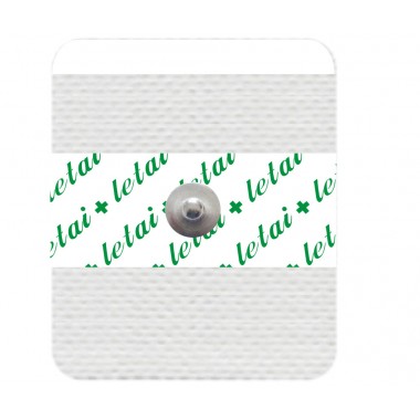 Conductive gel non-woven square adult ECG electrodes