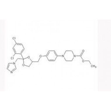 ethyl 4-(4-{[(2R,4S)-2-(2,4-dichlorophenyl)-2-(1H-imidazol-1-ylmethyl)-1,3-dioxolan-4-yl]methoxy}phenyl)piperazine-1-carboxylate