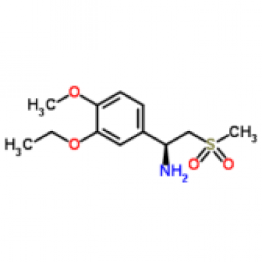 (alphaS)-3-Ethoxy-4-methoxy-alpha-[(methylsulfonyl)methyl]-benzenemethanamine [608141-42-0]