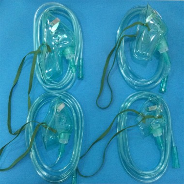 Hospital Respiratory Care Products Medical Supply Oxygen Mask with Tube