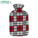 Cheap fleece cover for 2L hot water bag