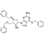 Intermediate of Entecavir 2  (1S,2S,3S,5S)-5-(2-Amino-6-(benzyloxy)-9H-purin-9-yl)-3-(benzyloxy)-2-(benzyloxymethyl)cyclopentanol
