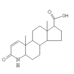 4-aza-5a-androstan-1-ene-3-one-17b-carboxylic acid
