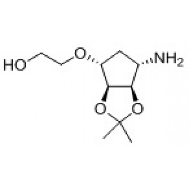4.	2-(((3aS,4R,6S,6aR)-6-amino-2,2-dimethyltetrahydro-4H-cyclopenta[d][1,3]dioxol-4-yl)oxy)ethan-1-o