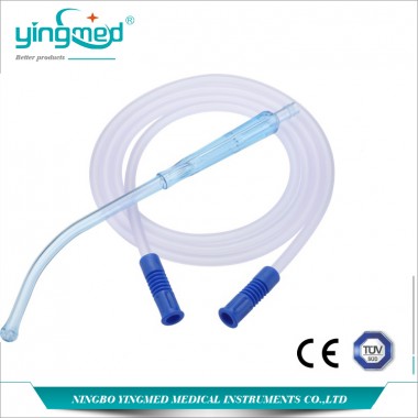 CE ISO certificated yankauer suction tube connecting handle