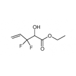 4-Pentenoic acid, 3,3-difluoro-2-hydroxy-, ethyl ester