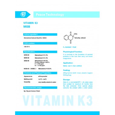 Vitamin K3 MSB