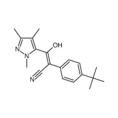 4-(1,1-Dimethylethyl)-α-[hydroxy(1,3,4-trimethyl-1H-pyrazol-5-yl)methylene]benzeneacetonitrile