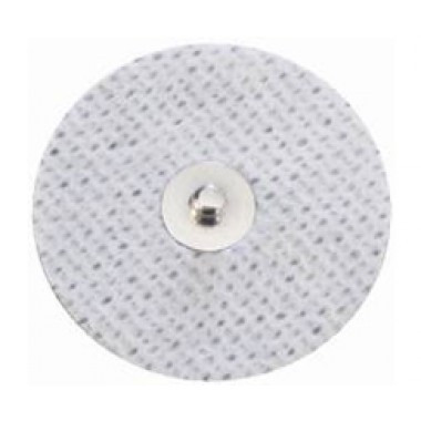 Disposable medical round button-type electrodex