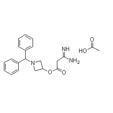 3-Amino-3-iminopropanoic acid 1-(diphenylmethyl)-3-azetidinyl ester acetate