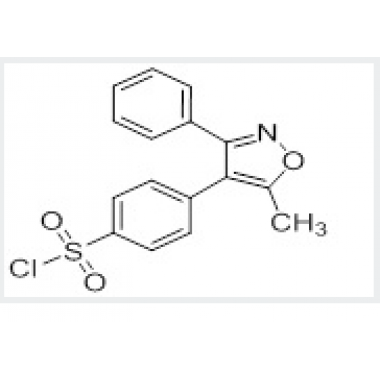 4-(5-methyl-3-phenylisoxazol-4-yl)benzenesulfonyl chloride