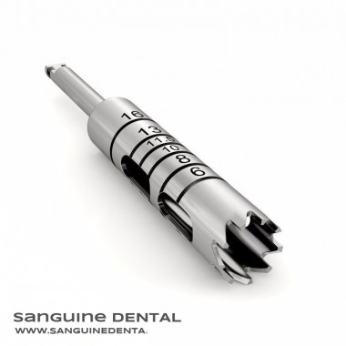 Trephine Bur Drill Drills 4.0 / 5.0mm Diameter, Dental Implant Tool, Bone Graft
