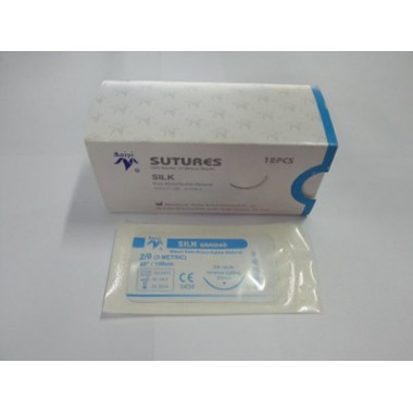 Silk surgical suture