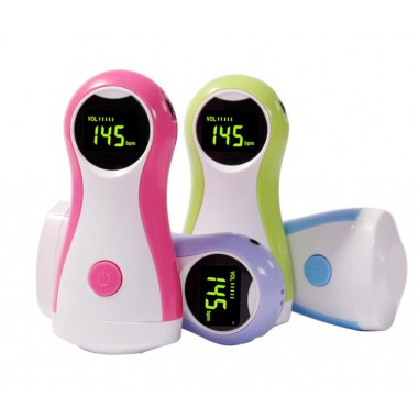 BOXYM Fetal Heart Rate Monitor Portable Fetal Doppler Monitor For Pregnant Women 90C