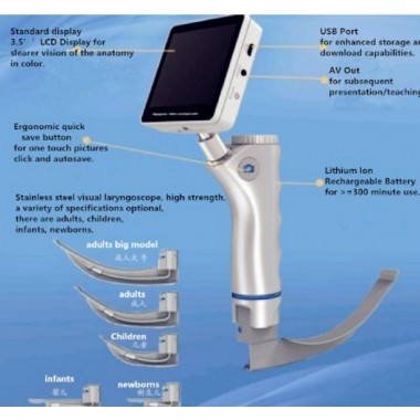 Ce ISO13485 Approval Factory Price Visualized Laryngoscope