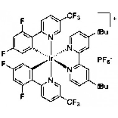 (4,4'-Di-t-butyl-2,2'-bipyridine)bis[3,5-difluoro-2-[5-trifluoromethyl-2-pyridinyl-kN)phenyl-kC]iridium(III) hexafluorophosphate