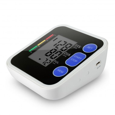 MF-B26B home health care device for kids and adult 2 user mode automatical pressurization arm digital blood pressure monitor
