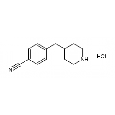 4-(Piperidin-4-ylmethyl)benzonitrile hydrochloride