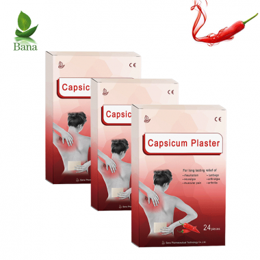 OEM Offered 12*18cm Heat Capsicum Plaster/Chili Pain Patch