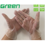 disposable powder free vinyl gloves/medical disposable