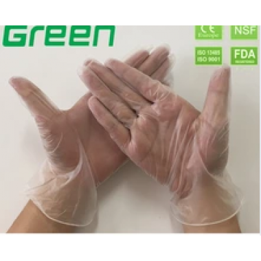 disposable powder free vinyl gloves/medical disposable