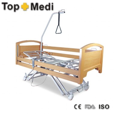 Cheap Price Wooden Electric Hospital Bed for Paralyzed Patients