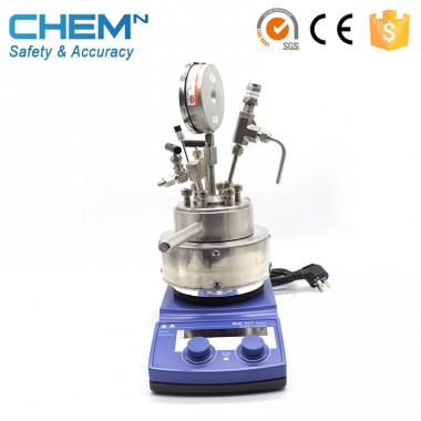stainless steel chemical pilot reactor polymer reaction