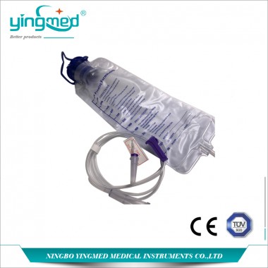 Medical disposable enteral feeding bag