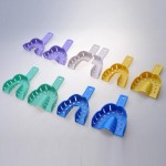 Dental Instruments Disposable Plastic Connected Impression Tray