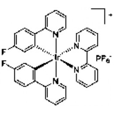 (2,2'-bipyridyl) bis [2- (4-fluorophenyl) pyridine] iridium (III) hexafluorophosphate