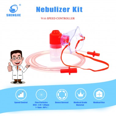 Disposable Surgical Adult OEM High Quality Nebulizer Parts/ Kit With Hospital Cups