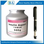 Hot Collection Medicine Grade Insulin Aspart Powder API