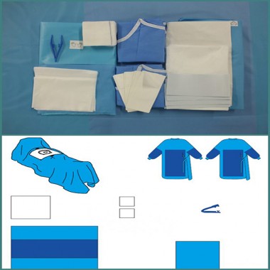 Disposable C-section kit