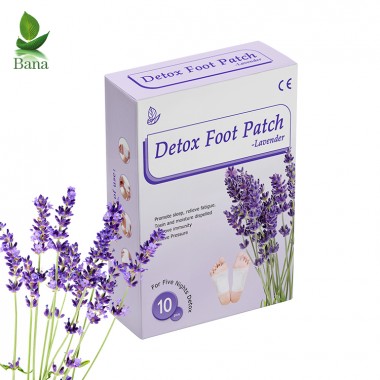 Bana Health Products Lavender Cleansing Detox Foot Pads