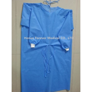 Medical Disposable Nonwoven Surgeon Isolation Surgical Gown