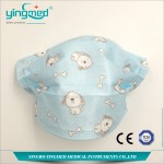 Disposable custom printed dust  face mouth mask