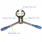 Large animal stainless steel castrator clamp