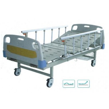 PP bedside double-shaking three-fold bed