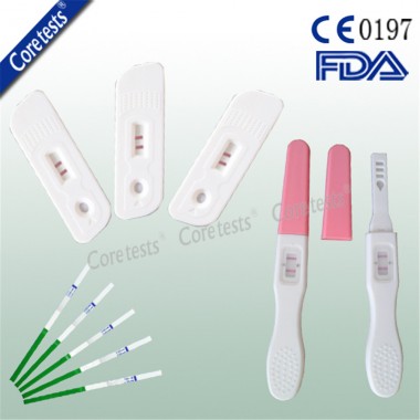 LH ovulation test strip cassette midstream