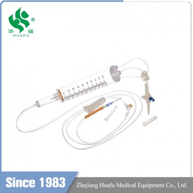 Huafu free sample disposable medical burette iv infusion set for pediatric, iv burette set