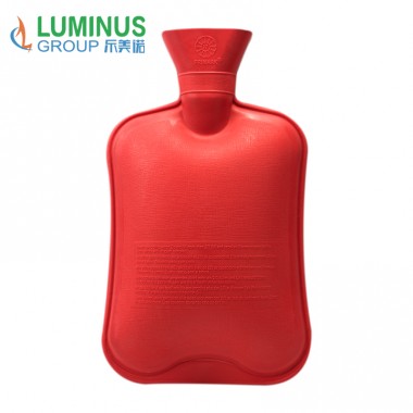 Safety quality 2000ml rubber hot water bag