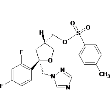 (5R-cis)-Toluene-4-sulfonic acid 5-(2,4-difluorophenyl)-5-(1H-1,2,4-triazol-1-yl)methyltetrahydrofuran-3-yl-methyl ester