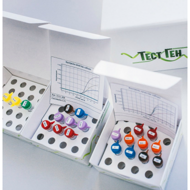 Reagents kit for genotyping of polymorphous markers 