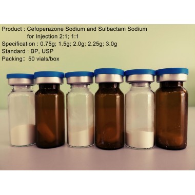 Cefoperazone and Sulbactam Sodium for Injection