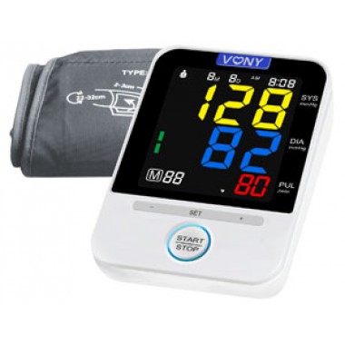 Blood Pressure Monitors with Colorful LCD Display