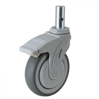 plastic medical bed casters