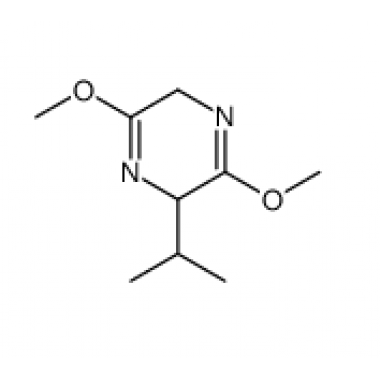 Pyrazine, 2,5-dihydro-3,6-dimethoxy-2-(1-methylethyl)- (9CI)