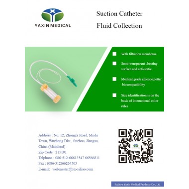 Suction Catheter Kit Fluid Collection