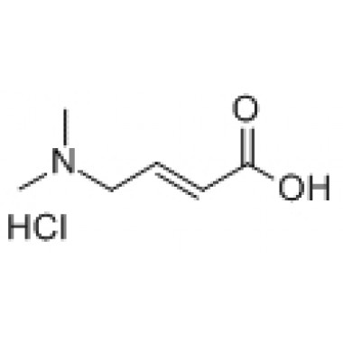 2-Butenoic acid, 4-(dimethylamino)-, (2E)-, hydrochloride