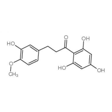 3-(3-hydroxy-4-methoxyphenyl)-1-(2,4,6-trihydroxyphenyl)propan-1-one